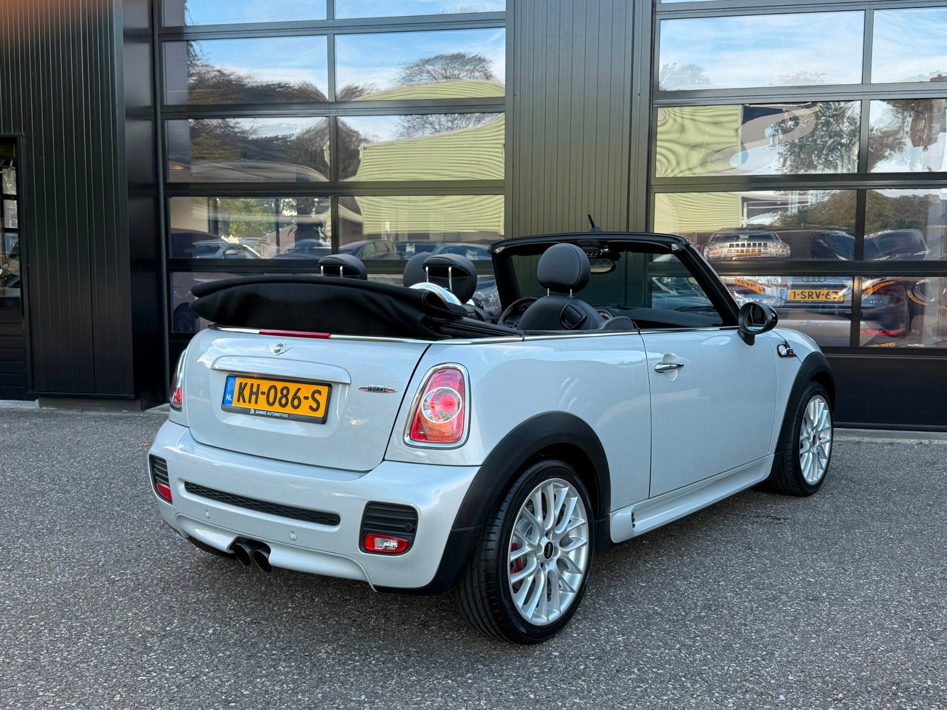Mini Cabrio 1.6 John Cooper Works 211PK Harman Kardon R57, Auto's, Voorwielaandrijving, Gebruikt, 4 cilinders, Cabriolet