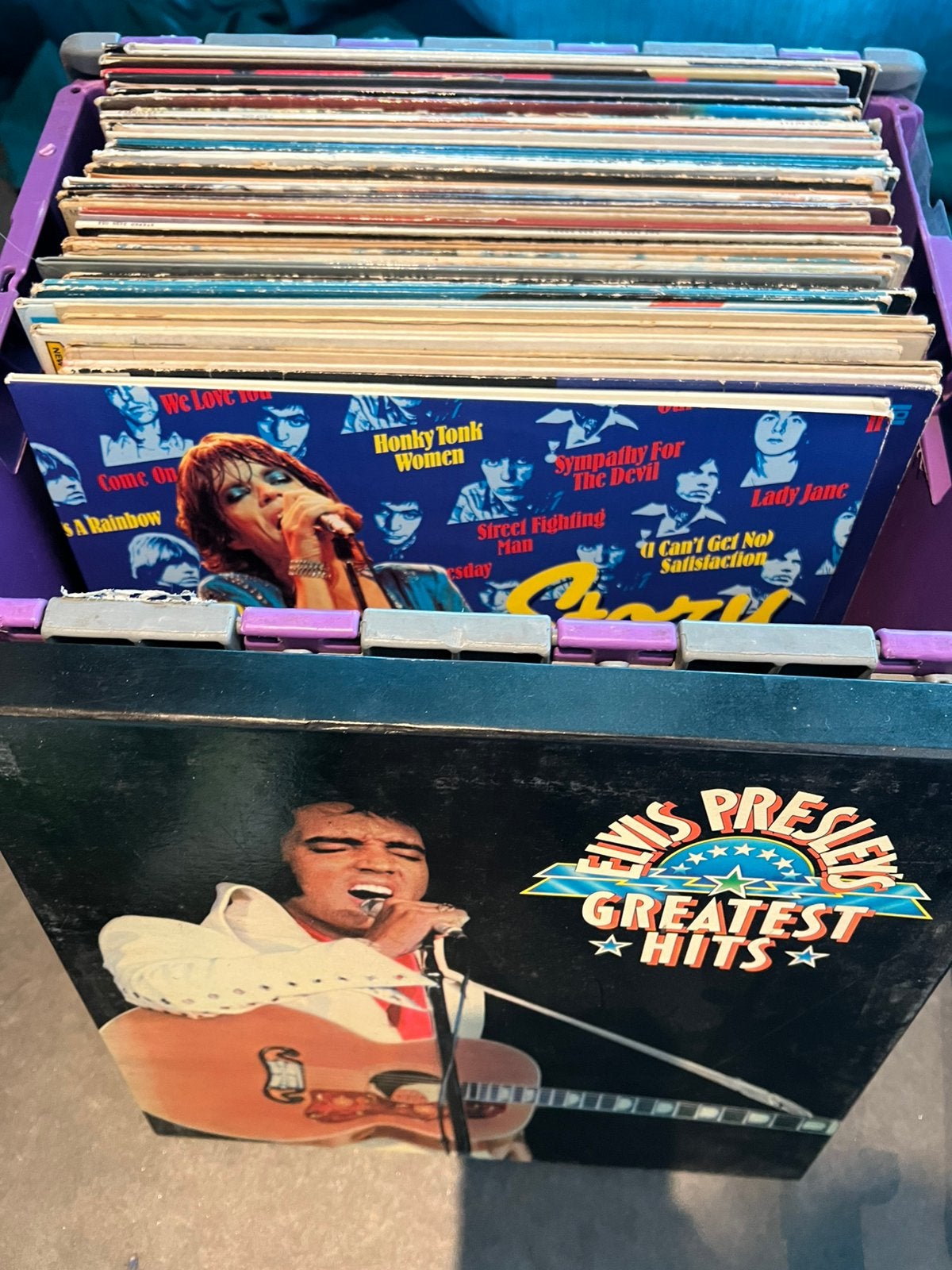 Lp vinyl , singles , bakeliet , verzameling, Cd's en Dvd's, Ophalen, LP, Gebruikt, Overige formaten