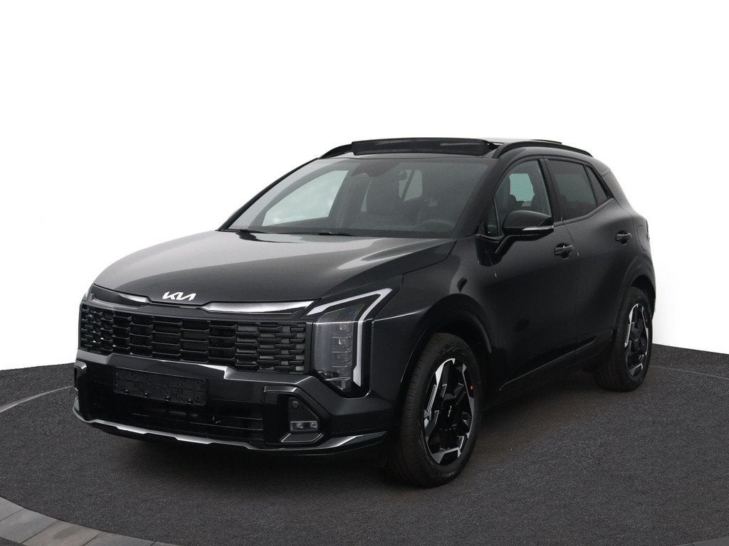 Kia Sportage 1.6 T-GDi Hybrid GT-Line - €5.000,- voordeel, Auto's, Kia, Adaptive Cruise Control, 4 cilinders, Zwart, Nieuw