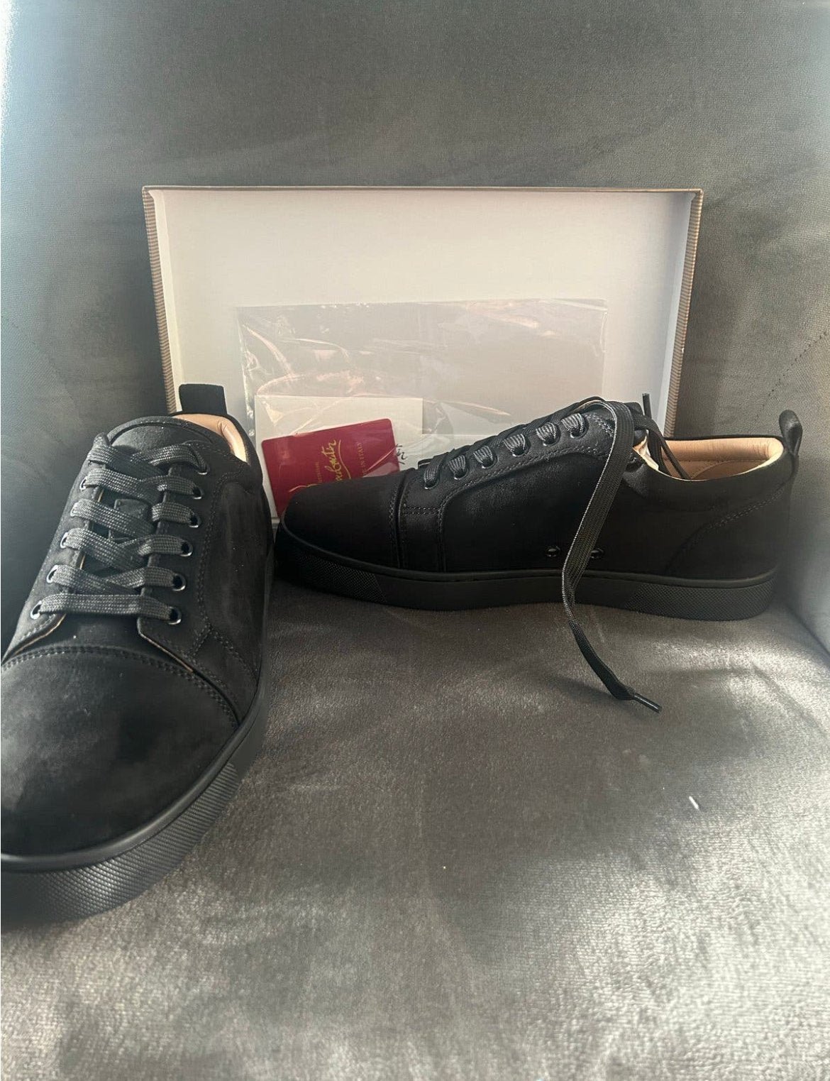 Christian Louboutin Sneakers Maat 45 - Nieuw (zonder doos), Ophalen of Verzenden, Nieuw, Zwart, Sneakers of Gympen