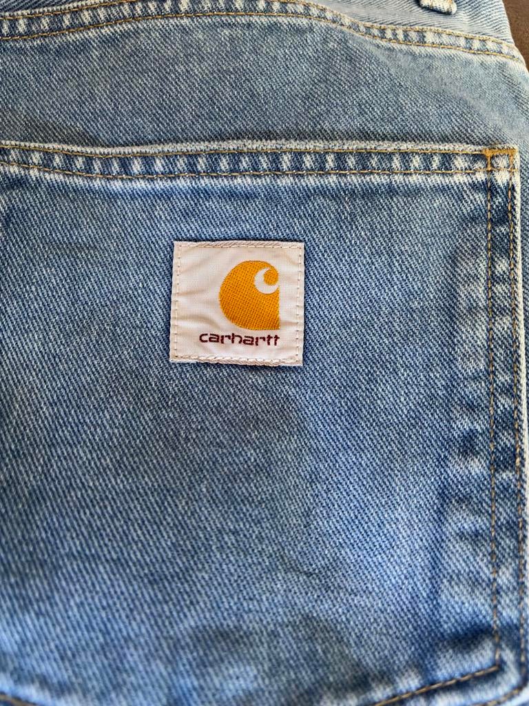 Carhartt WIP Newel Pant 32/32, Ophalen of Verzenden, Zo goed als nieuw, Blauw, W32 (confectie 46) of kleiner