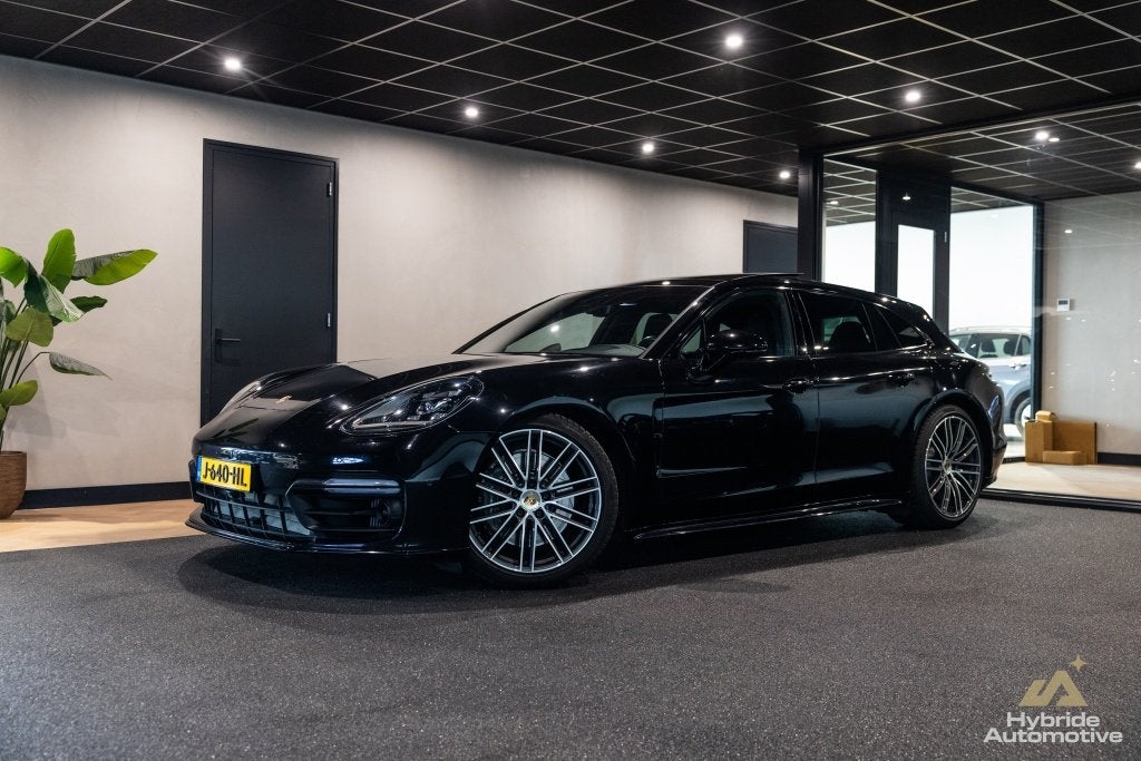 Porsche Panamera Sport Turismo 2.9 4 E-Hybrid | Matrix | Sof, Auto's, Porsche, 14 kWh, 138 €/maand, Zwart, Vierwielaandrijving