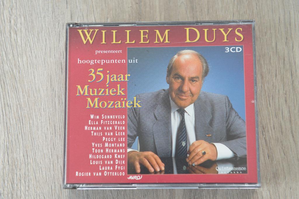 WILLEM DUYS presenteert hoogtepunten uit 35 JAAR MUZIEK, Verzenden, Zo goed als nieuw, Nederlandstalig