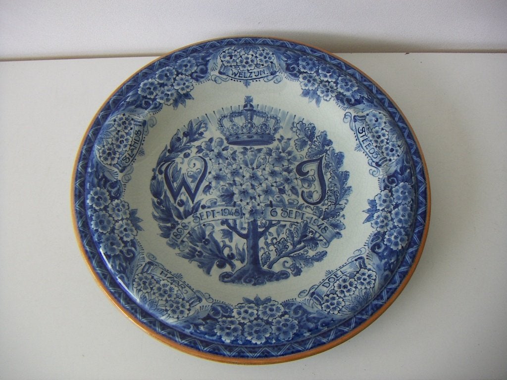 Porceleyne Fles keramiek schaal. Delfts Blauw jr.1949., Ophalen of Verzenden, Zo goed als nieuw, Nederland, Servies