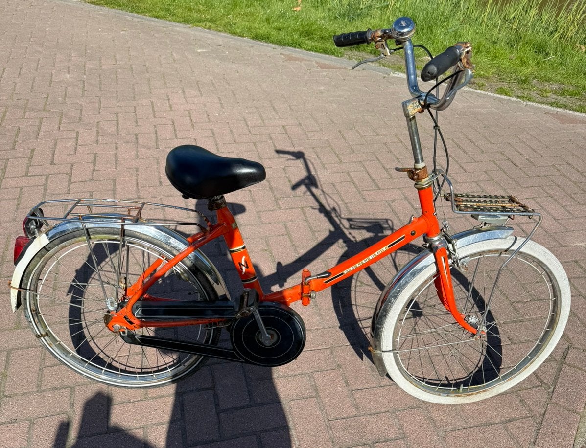 Peugeot vouwfiets vintage antiek, Ophalen, Zo goed als nieuw, Minder dan 14 inch