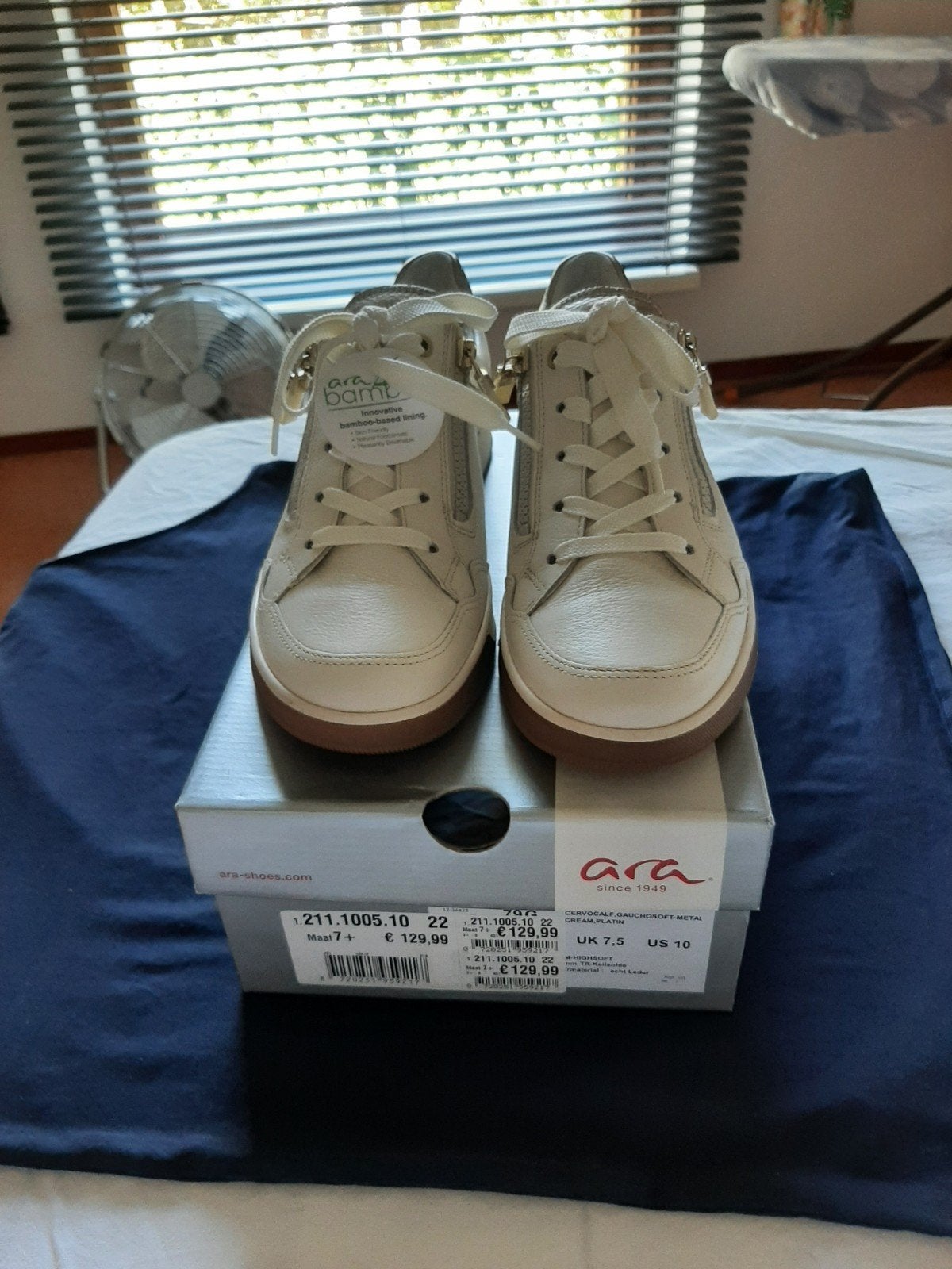 Sneakers Ara maat 41, Kleding | Dames, Schoenen, Ophalen of Verzenden, Zo goed als nieuw, Beige, Sneakers of Gympen
