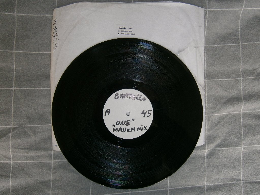 Bartello – One. 2005. White Label Belgium Trance, Tec Trance, Cd's en Dvd's, Vinyl | Dance en House, Gebruikt, Trance, 12 inch