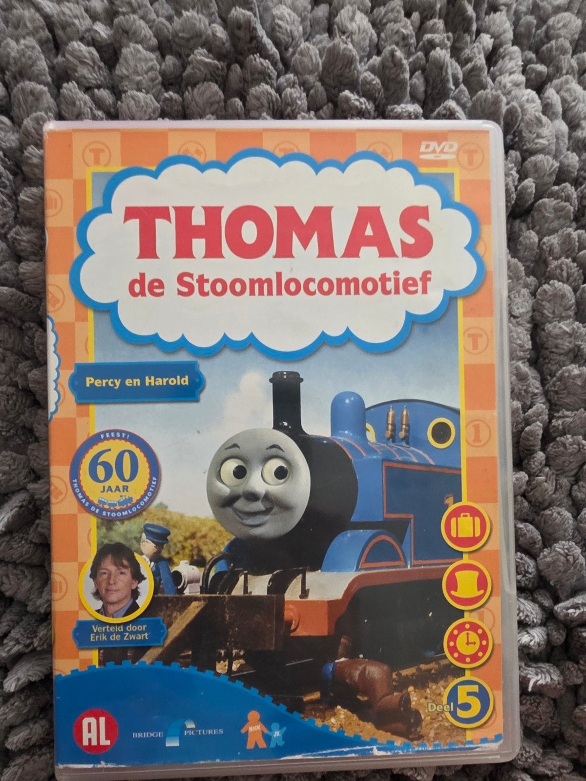 Thomas de Stoomlocomotief Deel 5 DVD - Nederlands gesproken, Gebruikt, Alle leeftijden, Tv-serie, Familie