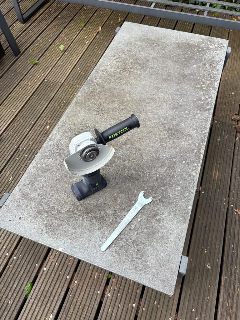 Festool slijptol AGC 18, Ophalen of Verzenden, Zo goed als nieuw, 1000 watt of meer, Haakse handslijpmachine