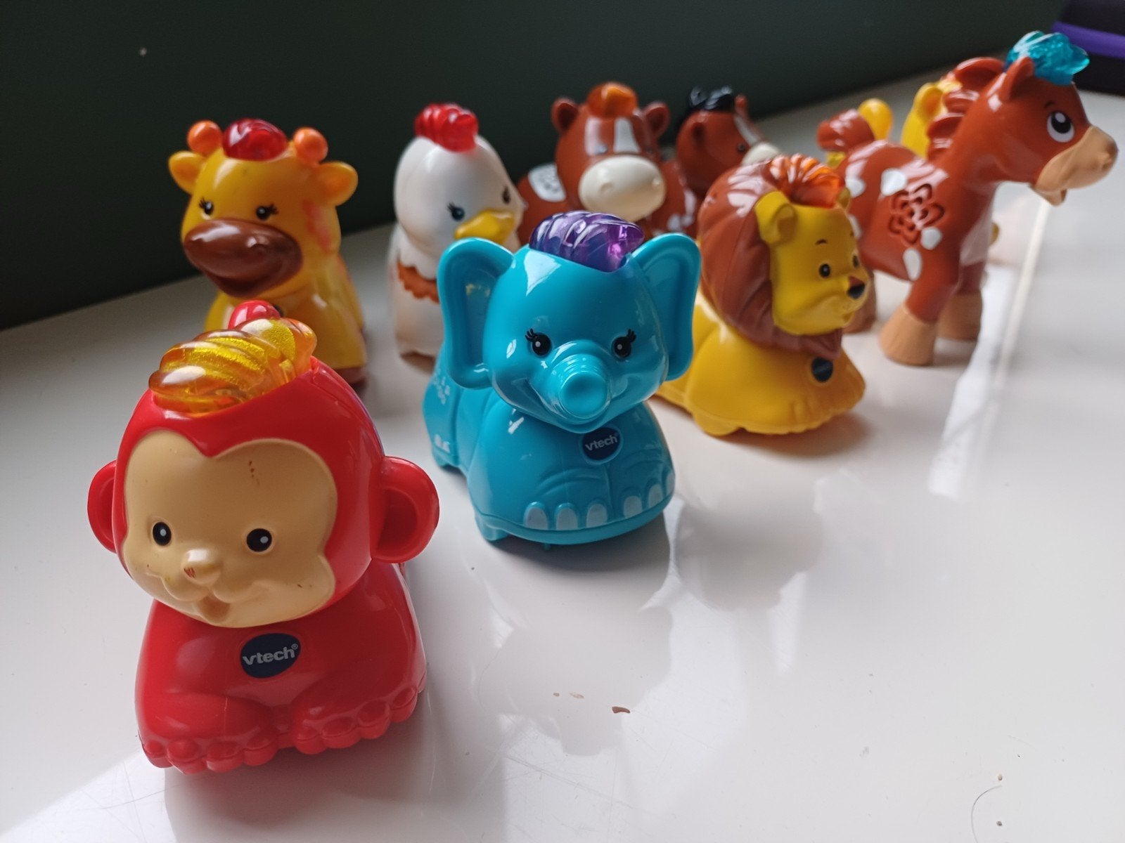 VTech Toet Toet Dieren collectie - 9 stuks, Ophalen of Verzenden, Gebruikt, Overige typen, Met geluid
