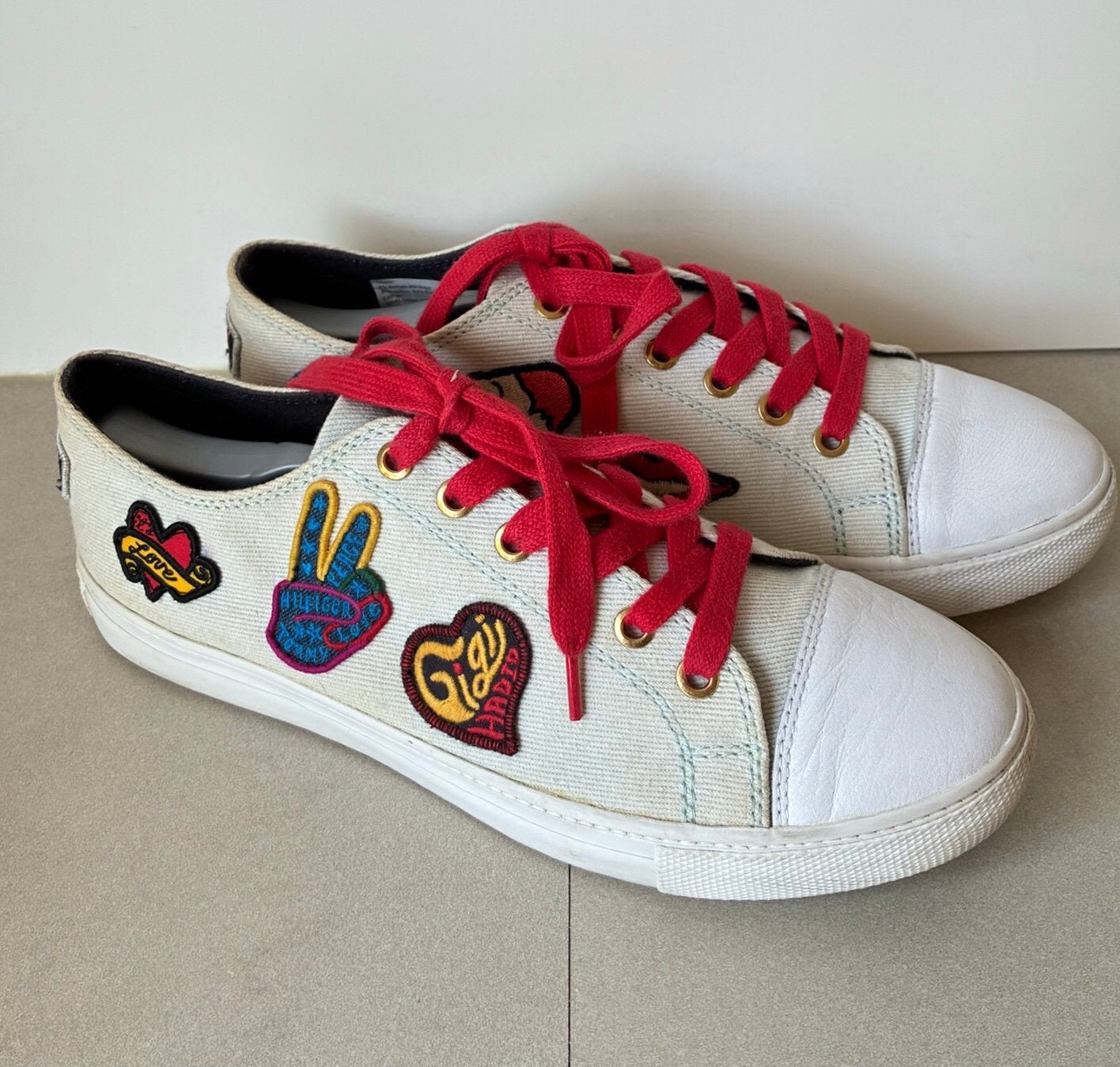 TOMMY HILFIGER GIGI HADID SNEAKERS MT:40, Overige kleuren, Verzenden, Sneakers of Gympen, Zo goed als nieuw