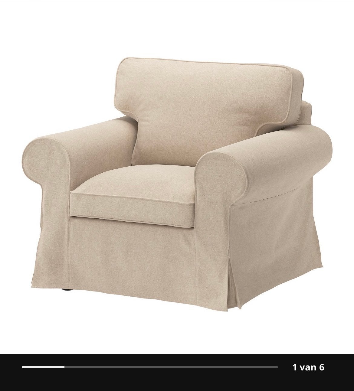 2 x Ikea Ektorp Fauteuil (roze), Ophalen, Gebruikt, 75 tot 100 cm, 100 tot 125 cm
