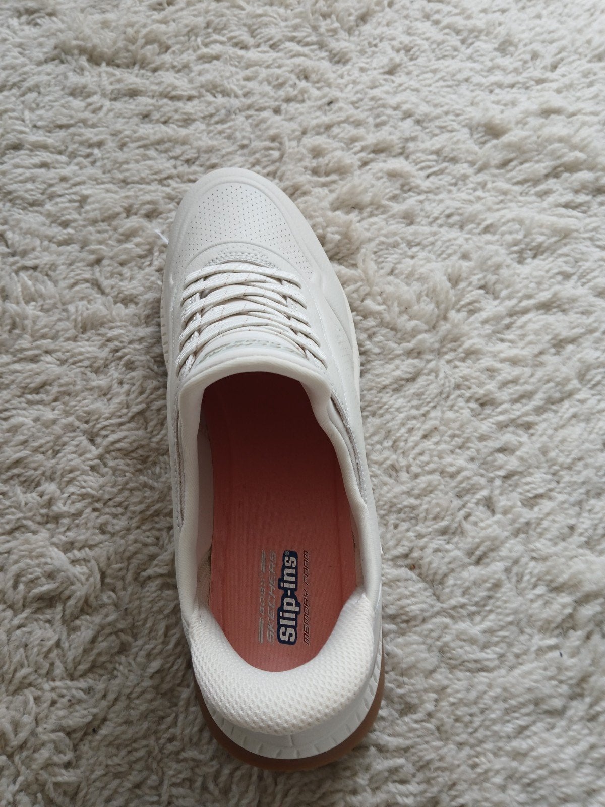 Skechers Slip-ins Memory Foam Sneakers - Wit maat 41, Ophalen