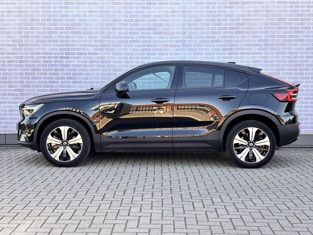 Volvo C40 Recharge Plus 69 kWh | Panoramadak | Achteruitrijc, Auto's, Volvo, 12 maanden, Stof, Gebruikt, Zwart