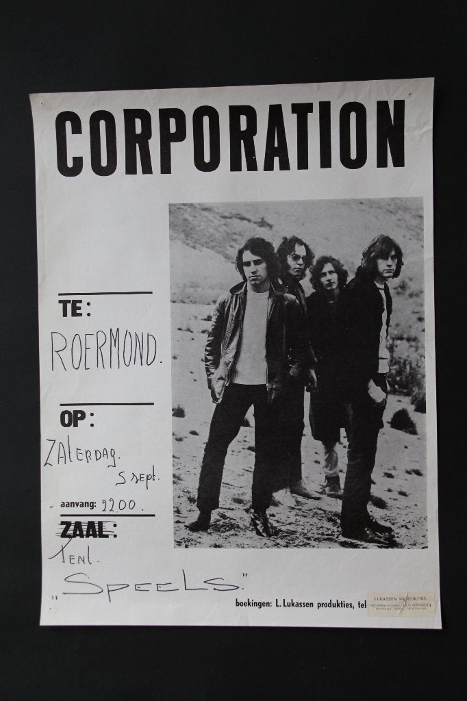 Posters, regio Weert en Venlo, popmuziek. 3x (K-11), Ophalen of Verzenden, Zo goed als nieuw, A1 t/m A3, Muziek