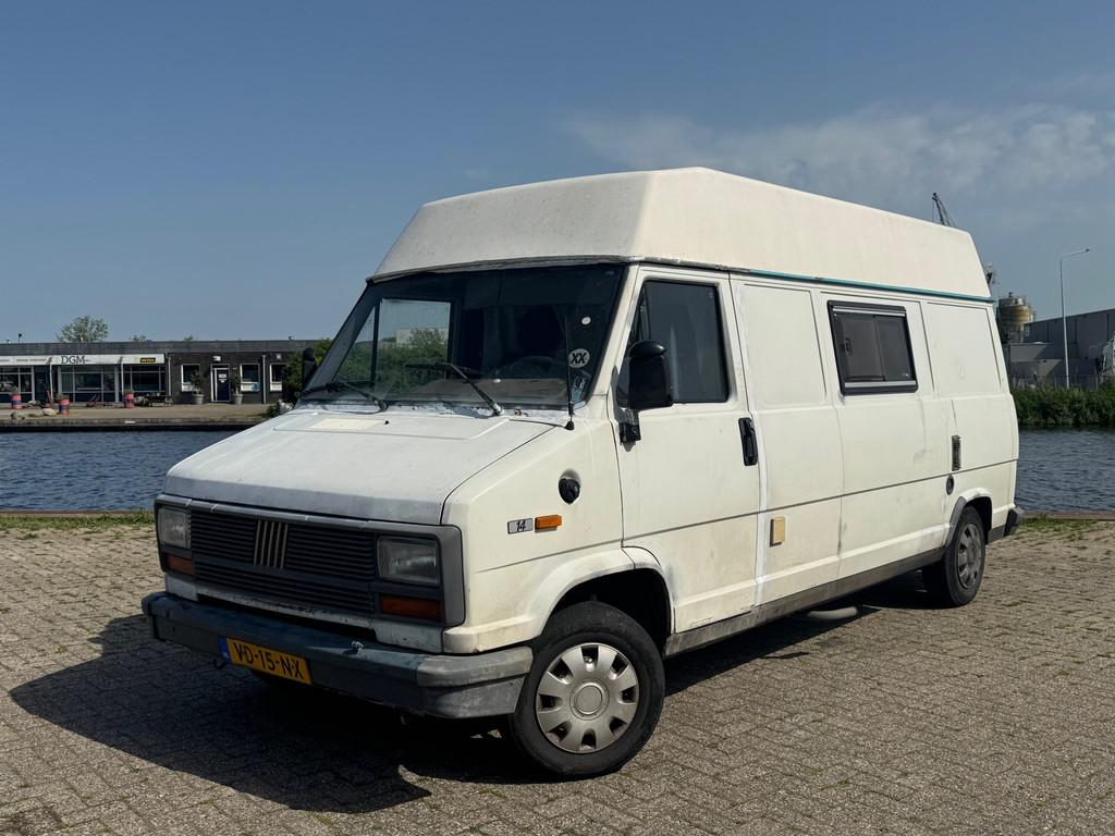 Fiat DUCATO 280 D7 Stuurbekrachtiging-1 jaar APK-Rijklaar, Caravans en Kamperen, Campers, Bedrijf, Diesel, Fiat, Standkachel