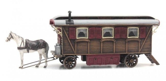 Artitec 387.368 Woonwagen (kermis of circus) H0 (nieuw), Overige merken, Gelijkstroom of Wisselstroom, Overige typen, Nieuw