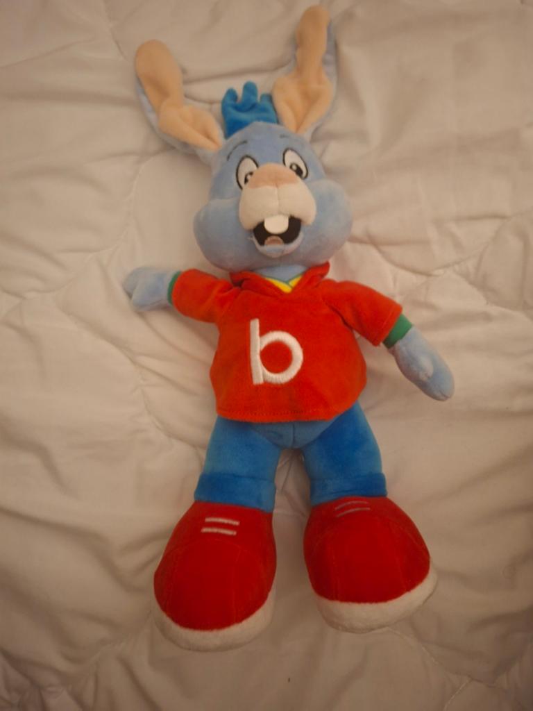 Bobo Konijn knuffel, Ophalen of Verzenden, Zo goed als nieuw, Konijn