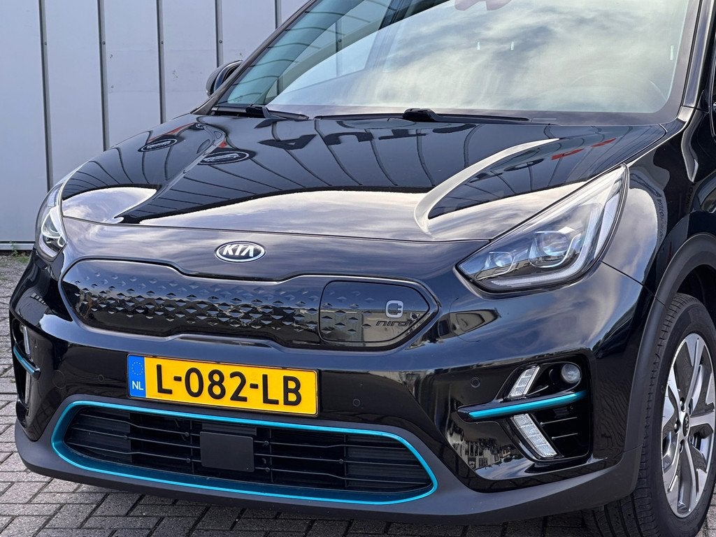 Kia E-Niro DynamicPlusLine ORG NL SOH100% FASE 3|PANO|VIRTUA, Auto's, 136 pk, Zwart, 39 kWh, 1567 kg