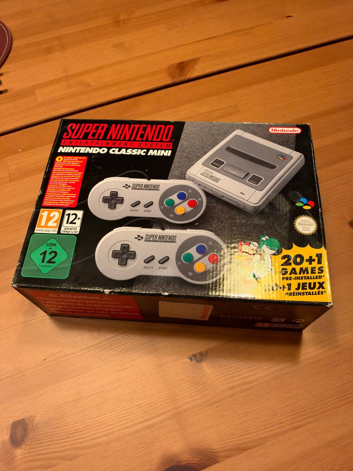 Nintendo SNES Mini Classic - Nieuw in doos!, Spelcomputers en Games, Ophalen of Verzenden, Nieuw, Met 2 controllers, Met games