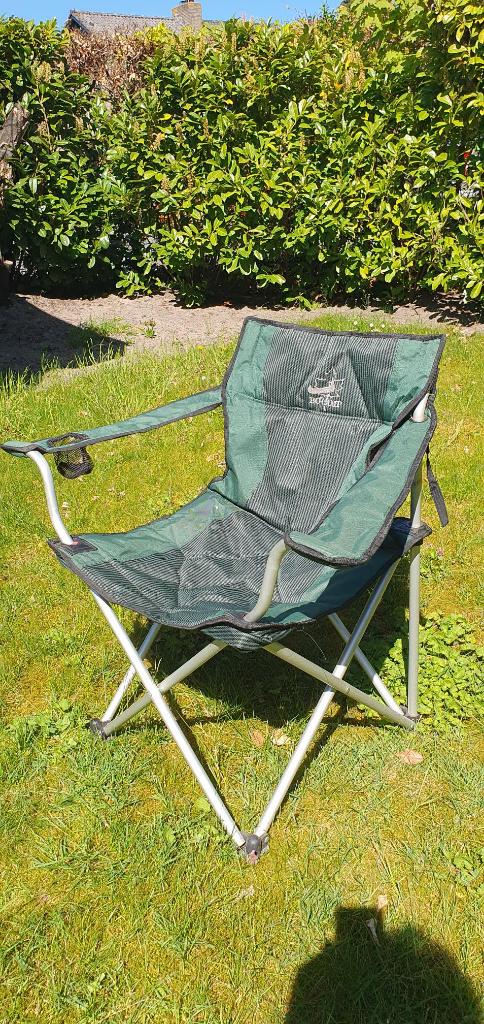 4 inklapbare kampeerstoelen, Ophalen, Zo goed als nieuw, Campingstoel
