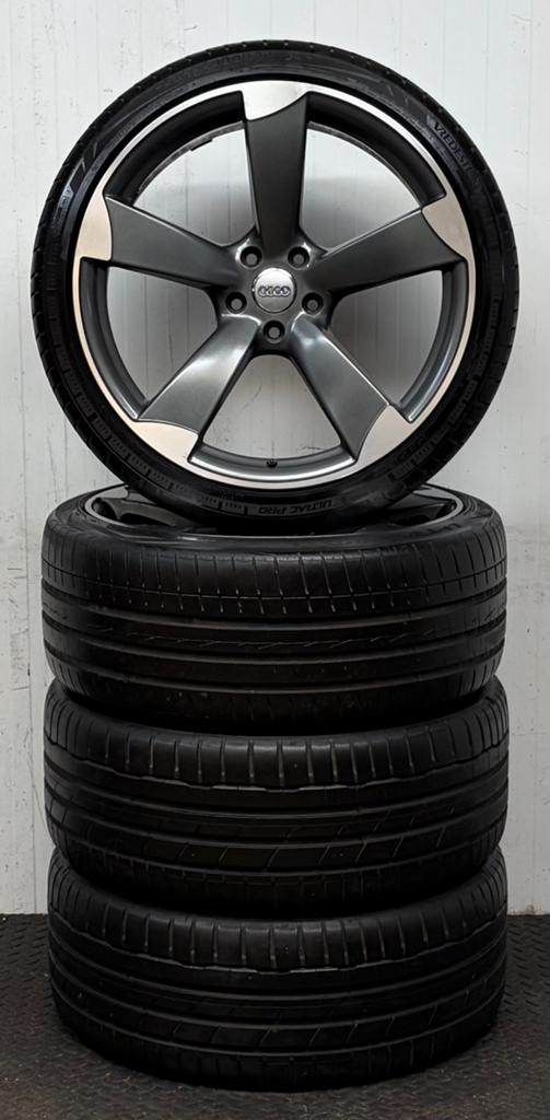 🌞 AUDI A4 S4 A5 S5 A6 S6 Rotor velgen + goede banden 20inch, Auto-onderdelen, Banden en Velgen, Gebruikt, 255 mm, Banden en Velgen