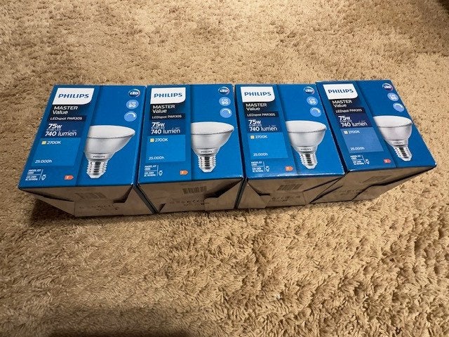 Philips Master Value LEDspot PAR30S E27 9.5W (4 stuks), Philips, Led-lamp, Verzenden, 60 watt of meer