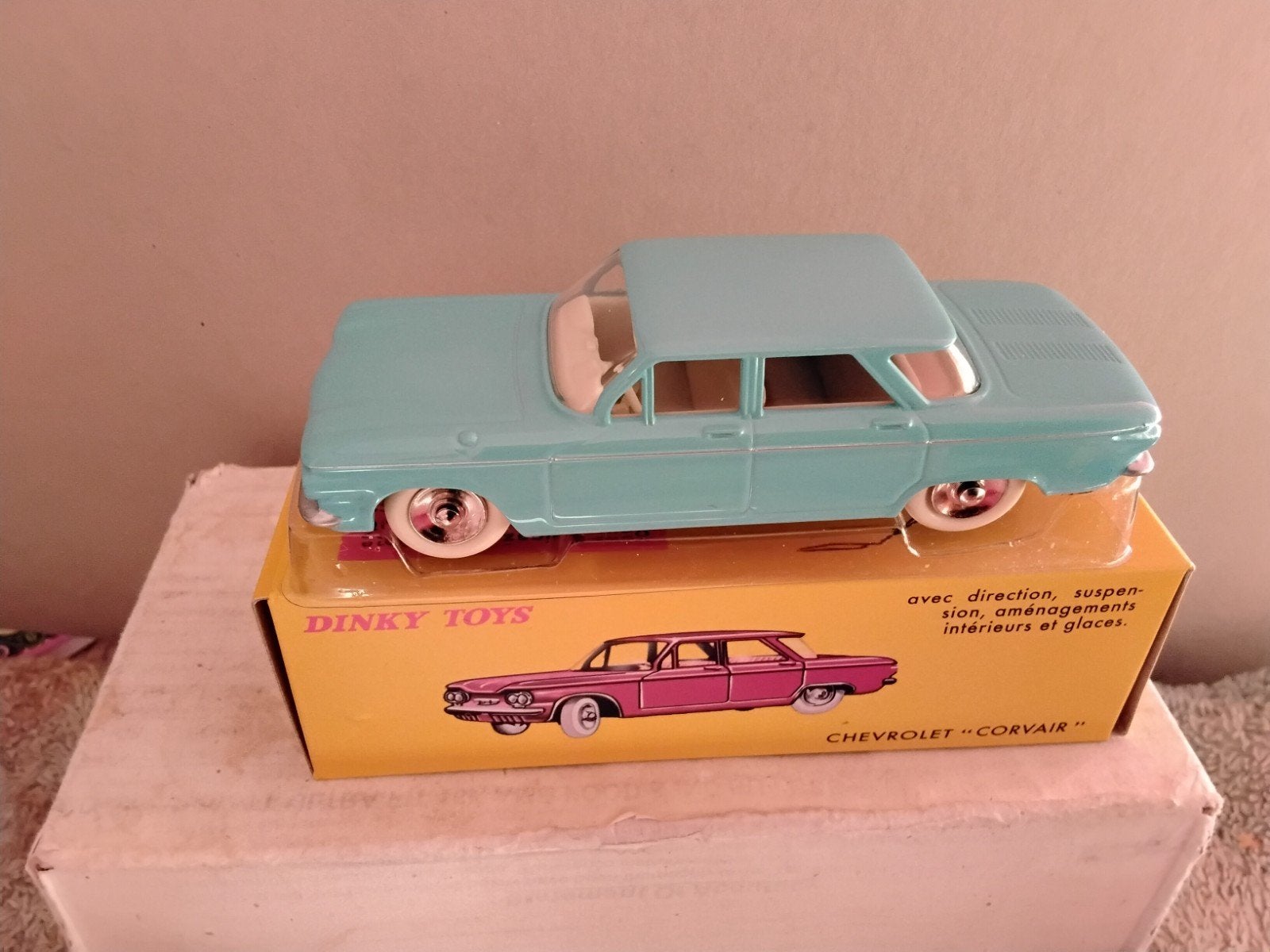 DINKY TOYS   ATLAS   COUPË BORGWARD  ISABELLA  NO  549, Verzenden, Zo goed als nieuw, Auto, Dinky Toys