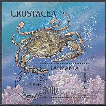 Tanzania 1994 M1930 blok 269 gest., Ophalen of Verzenden, Tanzania, Gestempeld