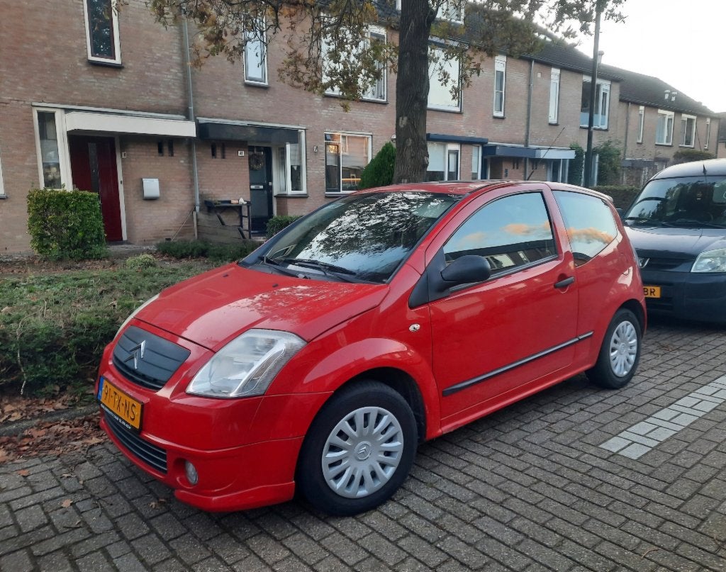 Citroën C2 1.1 I 2007 Rood, Auto's, Citroën, Particulier, C2, Benzine, C, Hatchback, Handgeschakeld, Origineel Nederlands, Rood