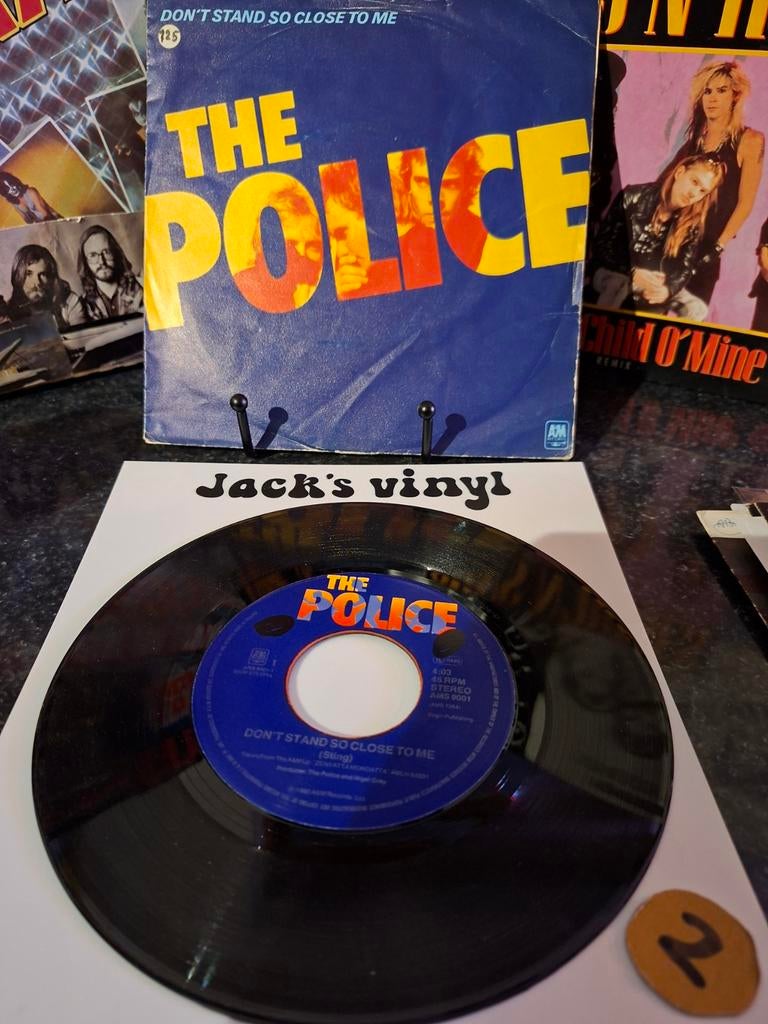 The Police - Don't Stand So Close To Me (Single)1980/2, Ophalen of Verzenden, Gebruikt