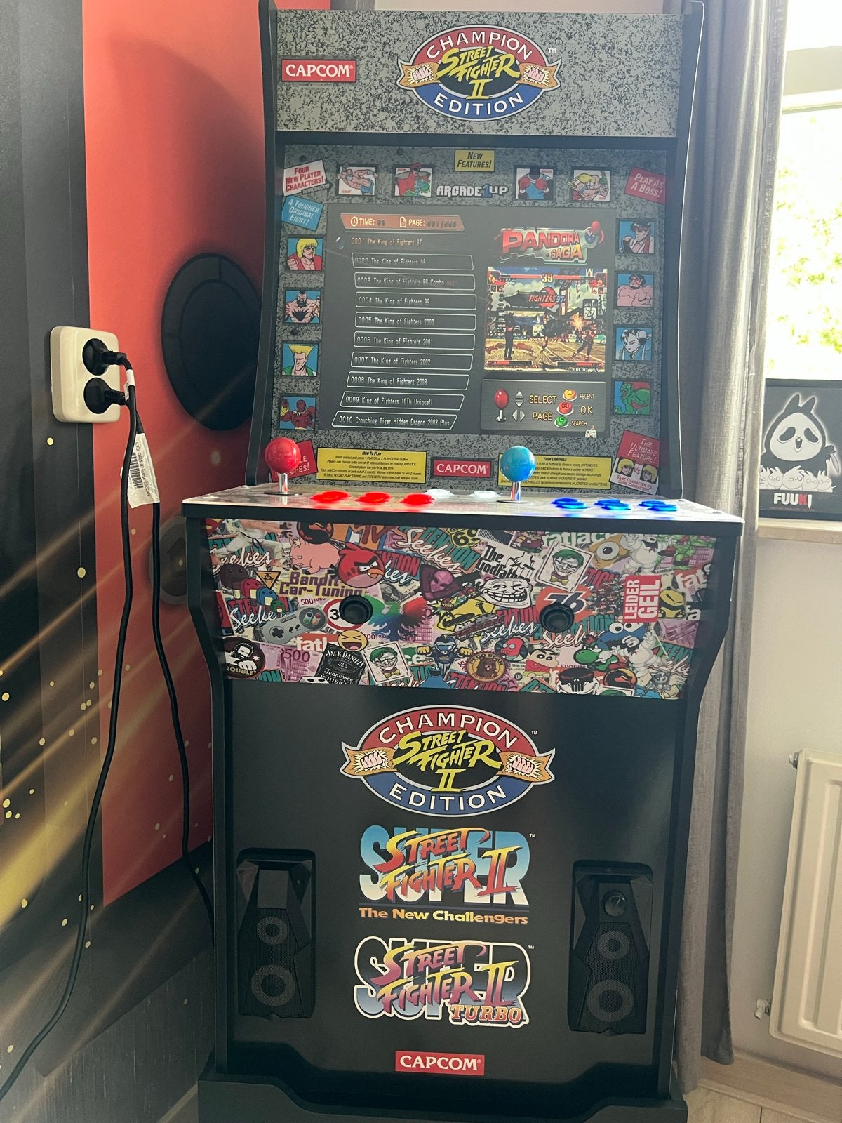 Arcade1Up Street Fighter II Champion Edition - 8800 Spellen, Verzamelen, Automaten | Overige, Zo goed als nieuw, Ophalen