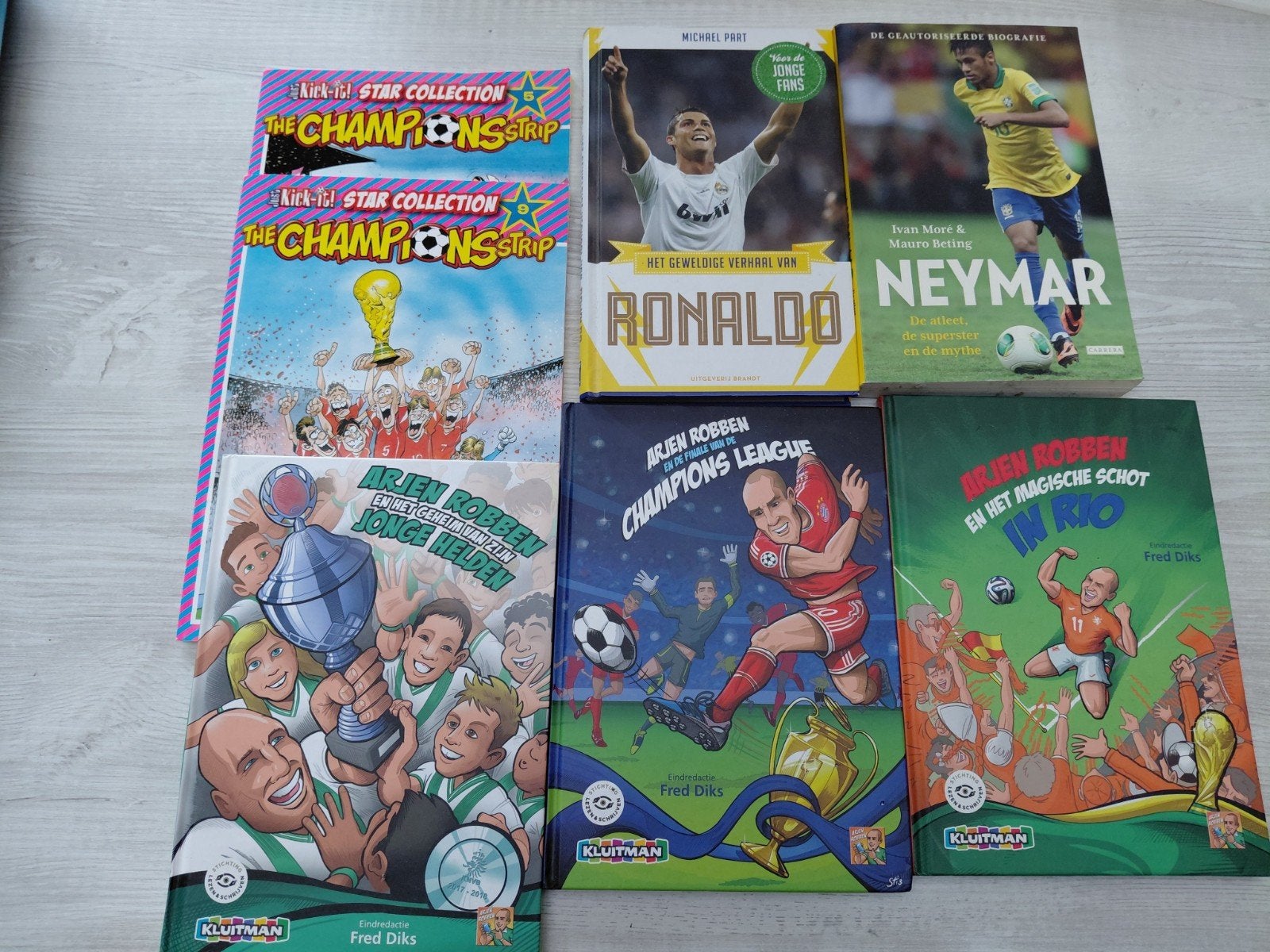 6 Voetbalboeken, Boeken, Sportboeken, Ophalen