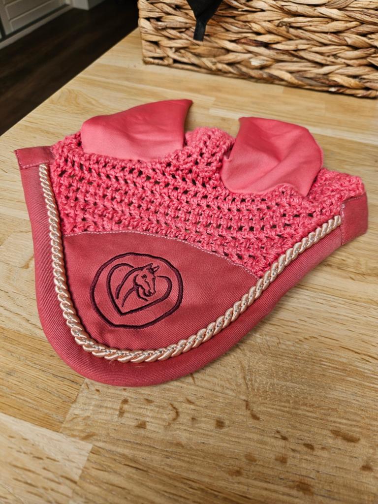 Roze oortnetje pony, Dieren en Toebehoren, Ophalen of Verzenden, Zo goed als nieuw
