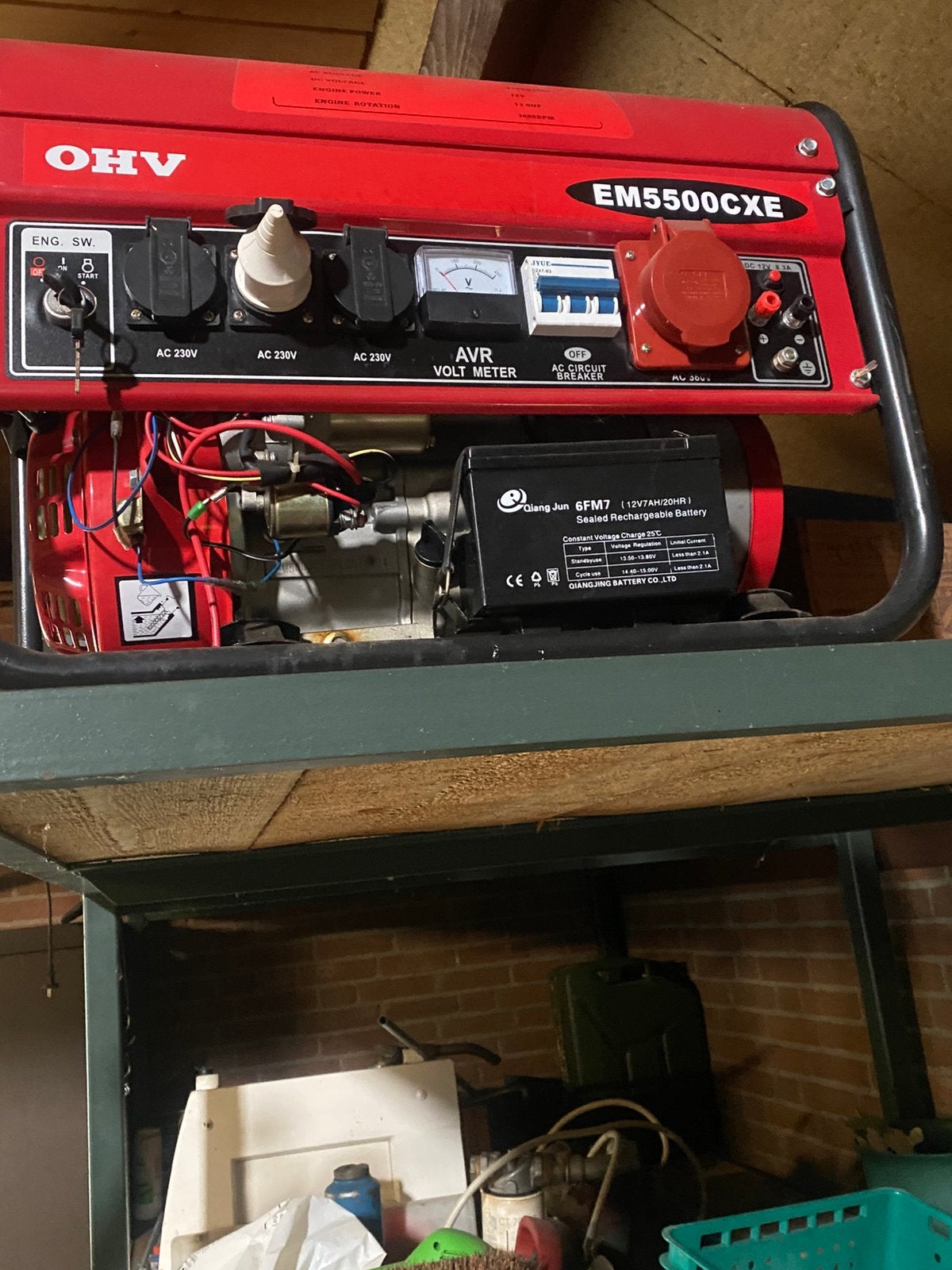 Generator HVO, Ophalen, Zo goed als nieuw