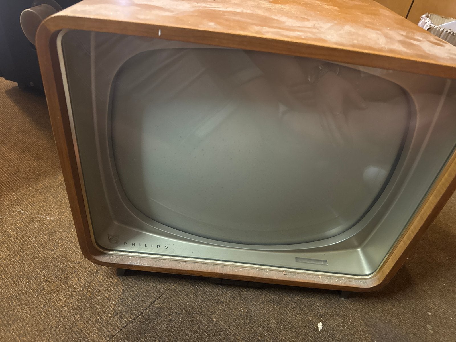 Vintage Philips Televisie - Jaren '60 Retro TV, Ophalen
