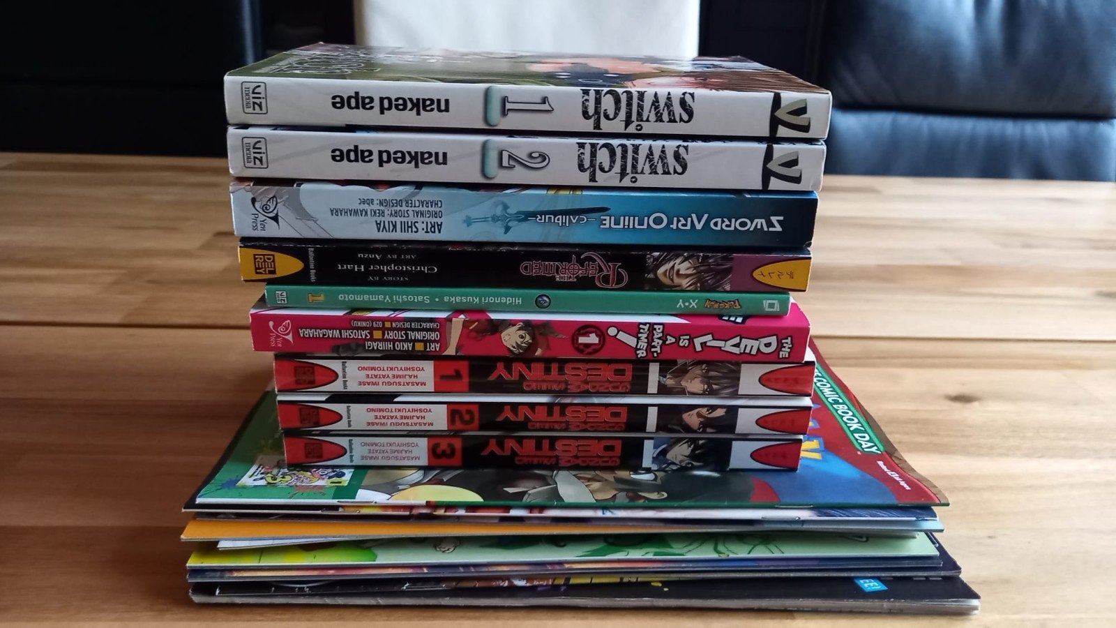 Manga en comics collectie: Sword Art Online, Pokémon, etc., Boeken, Diverse, Ophalen of Verzenden, Zo goed als nieuw, Japan (Manga)
