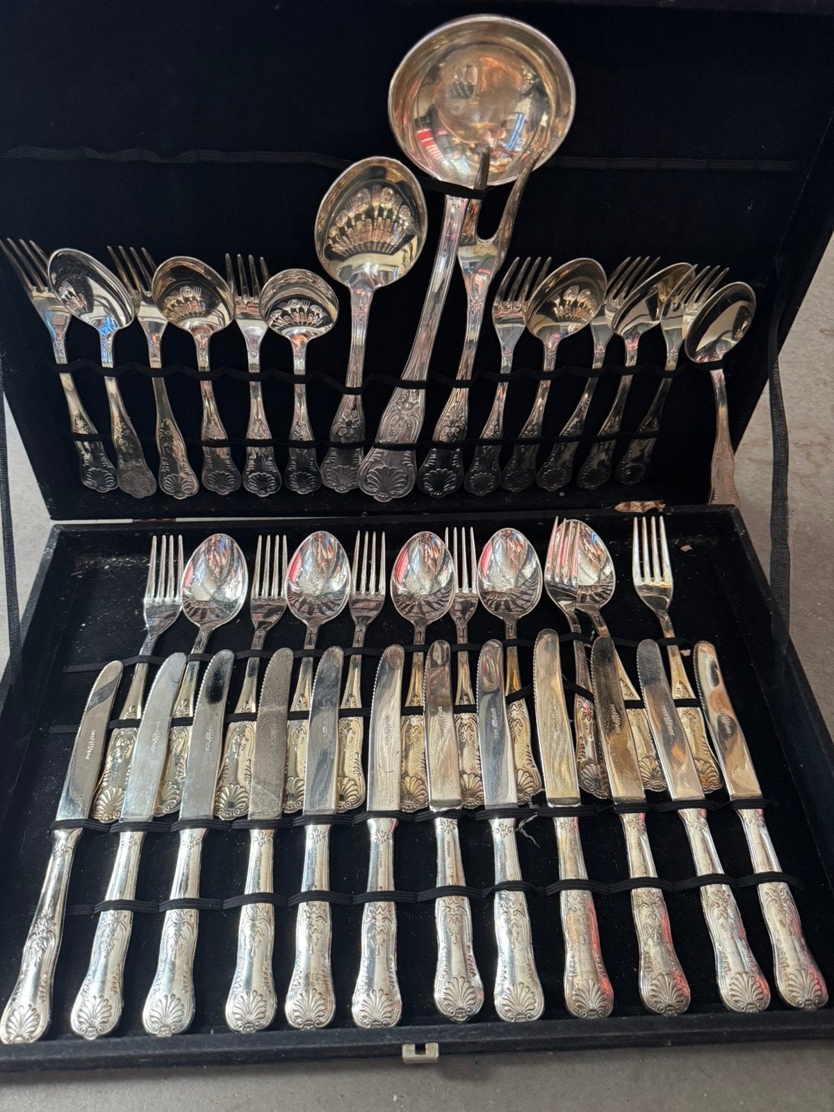 Super inox verzilverde bestekset, Antiek en Kunst, Antiek | Bestek, Ophalen of Verzenden