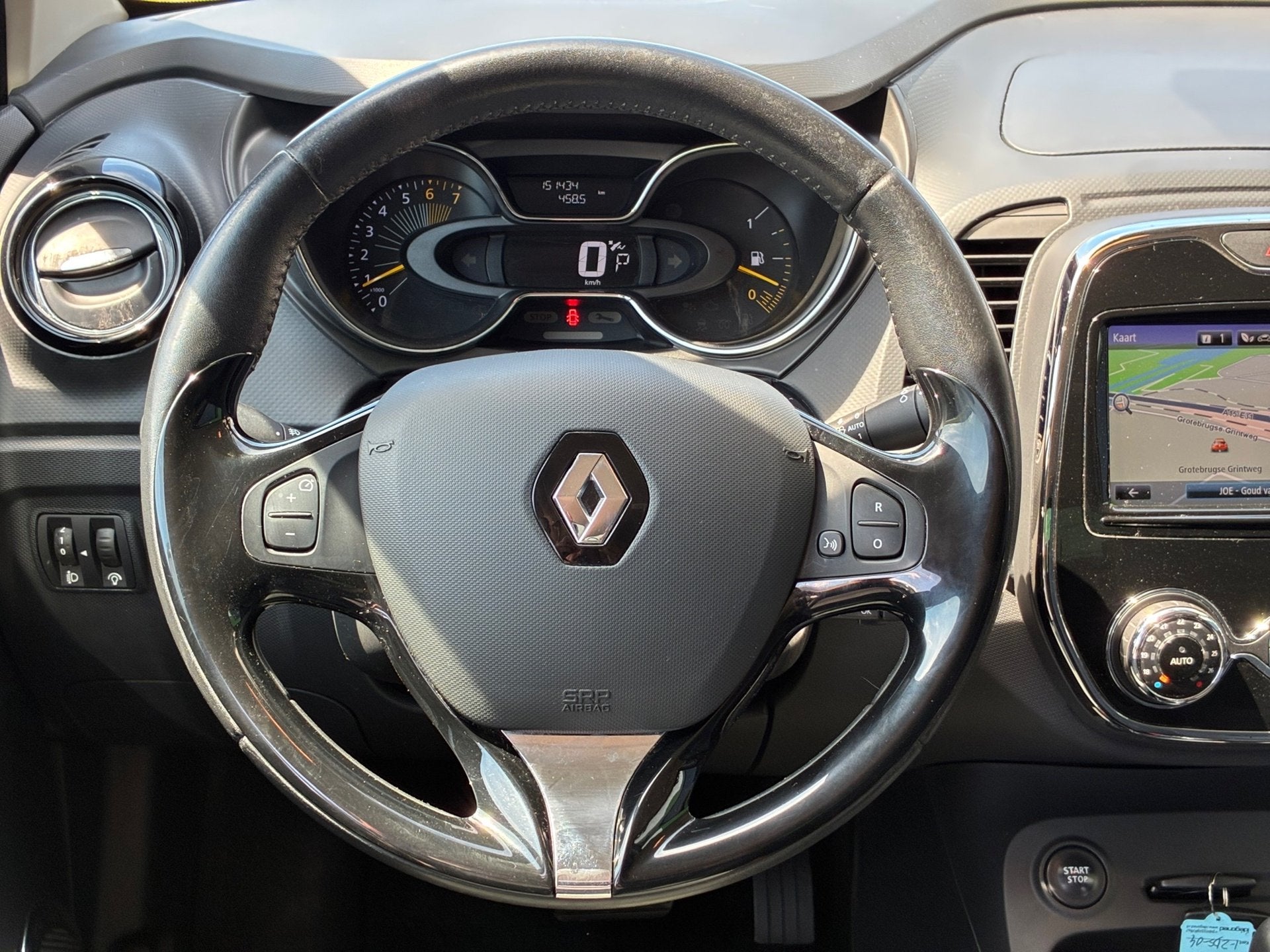 Renault Captur 1.2 TCe Dynamique|1e Eigenaar|Automaat|Naviga, Auto's, Renault, Euro 5, 4 cilinders, Zwart, Origineel Nederlands