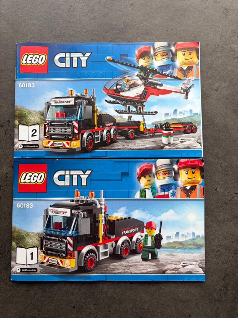 Lego city truck 60183, City, Lego, Compleet, Ophalen of Verzenden