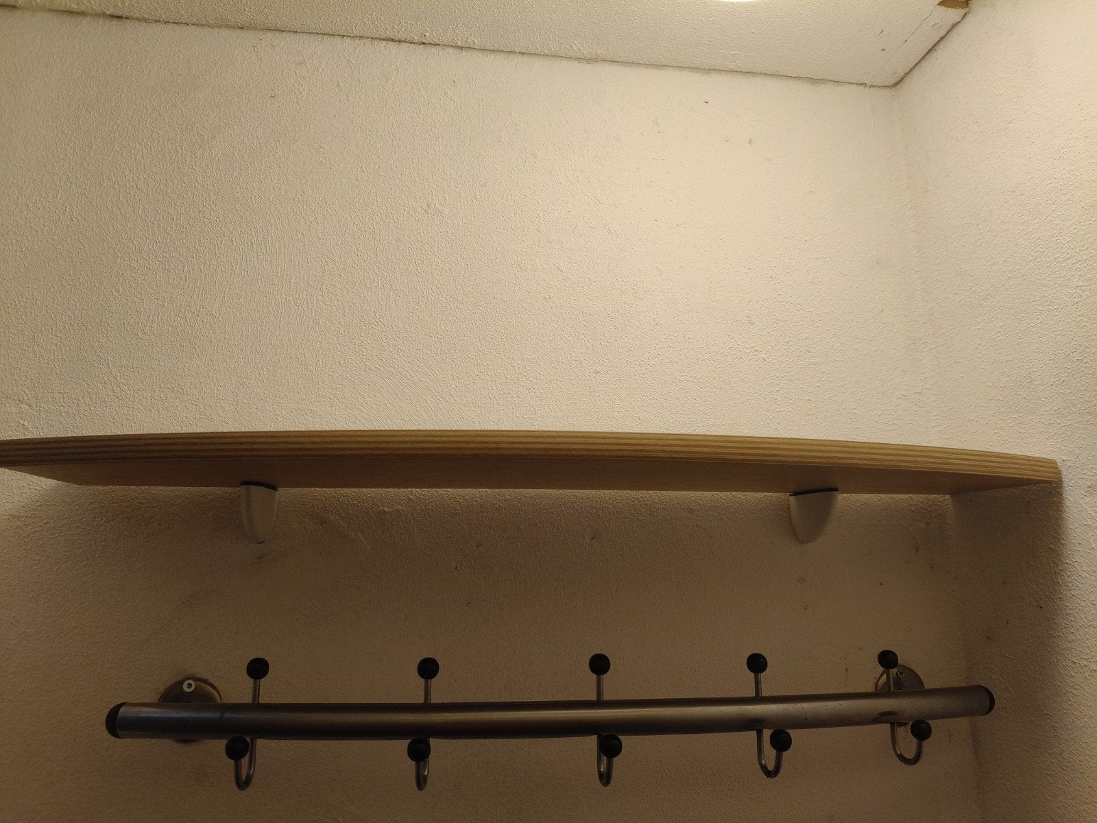 Houten wandplank met afgeronde hoeken, Ophalen, Gebruikt