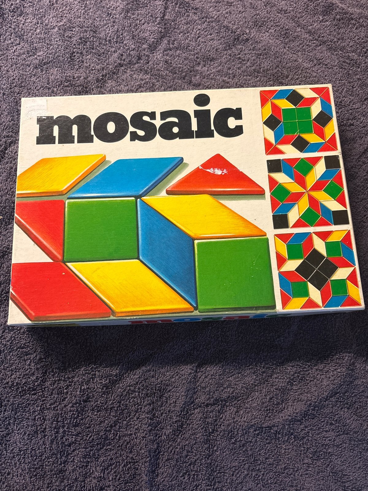 Vintage Mosaic Legpuzzel - Kleurrijk en Educatief, Ophalen of Verzenden, Gebruikt, Knutselen