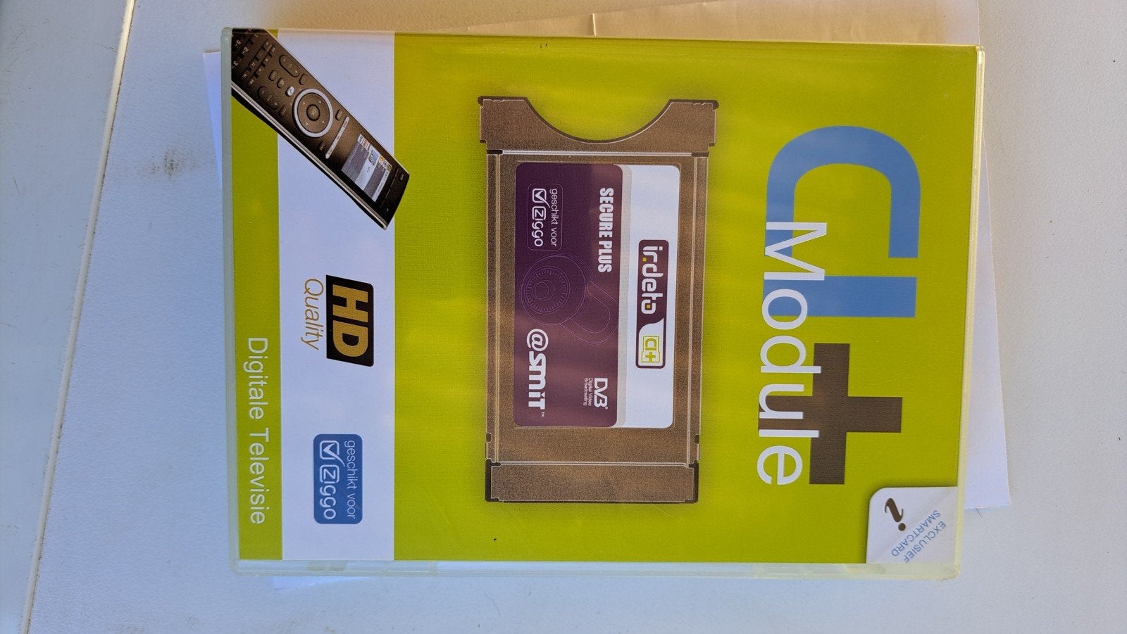 Irdeto CI+ Module HD Digitale Televisie Ziggo, Ophalen of Verzenden, Nieuw, Decoder