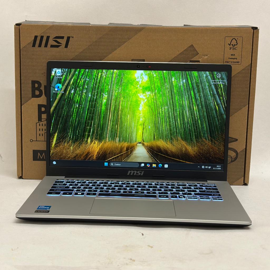 MSI Modern 14 F13MG-019NL 14/i3-1315/8/512/W11, Computers en Software, Windows Laptops, MSI, Zo goed als nieuw, Support@msi.com