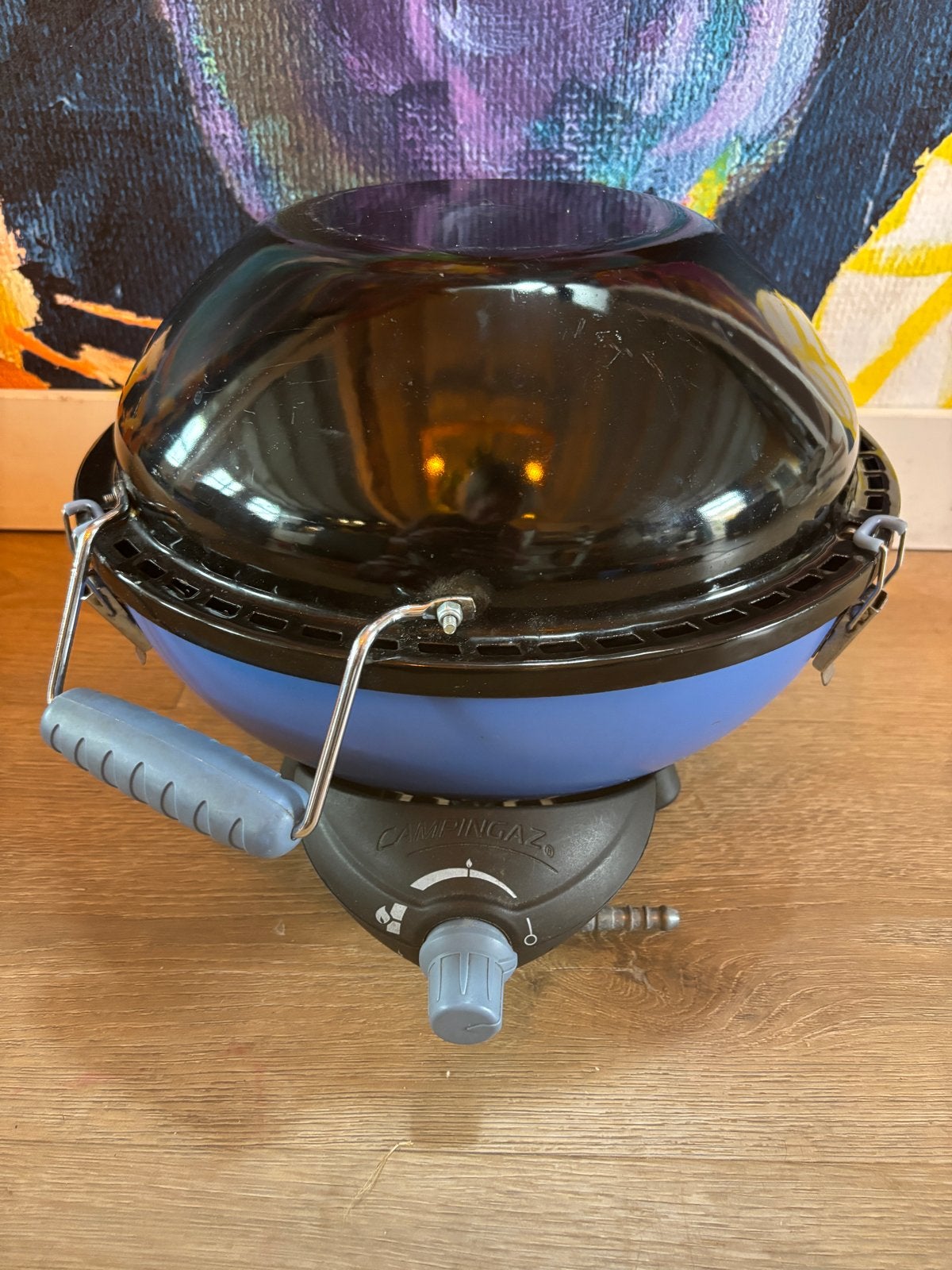 Campingaz Party Grill 400 gasbarbecue - Compact en Veelzijdi, Caravans en Kamperen, Kampeeraccessoires, Ophalen, Gebruikt