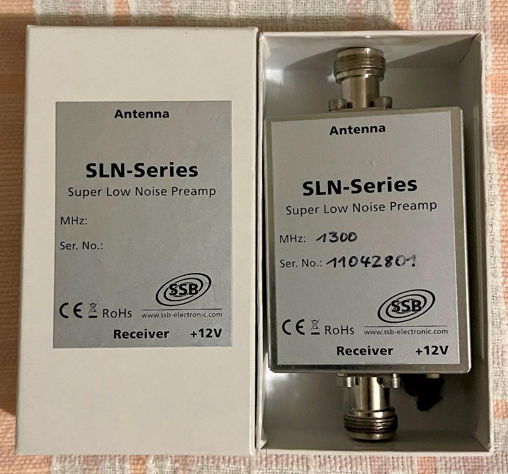 SSB SLN 1300 preamp, Ophalen, Zo goed als nieuw, Zender en Ontvanger
