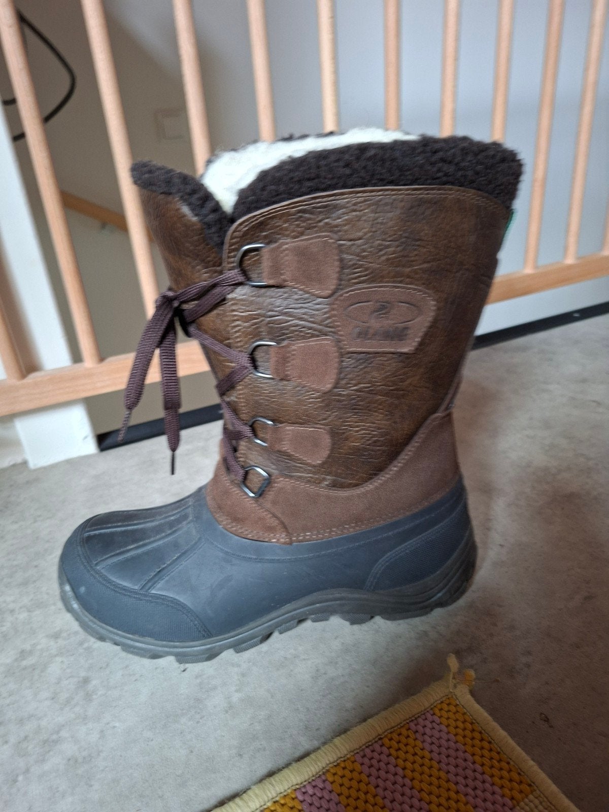 Olang Polare Snowboots Maat 41/42 - Bruin, Ophalen, Zo goed als nieuw, Bruin, Snowboots