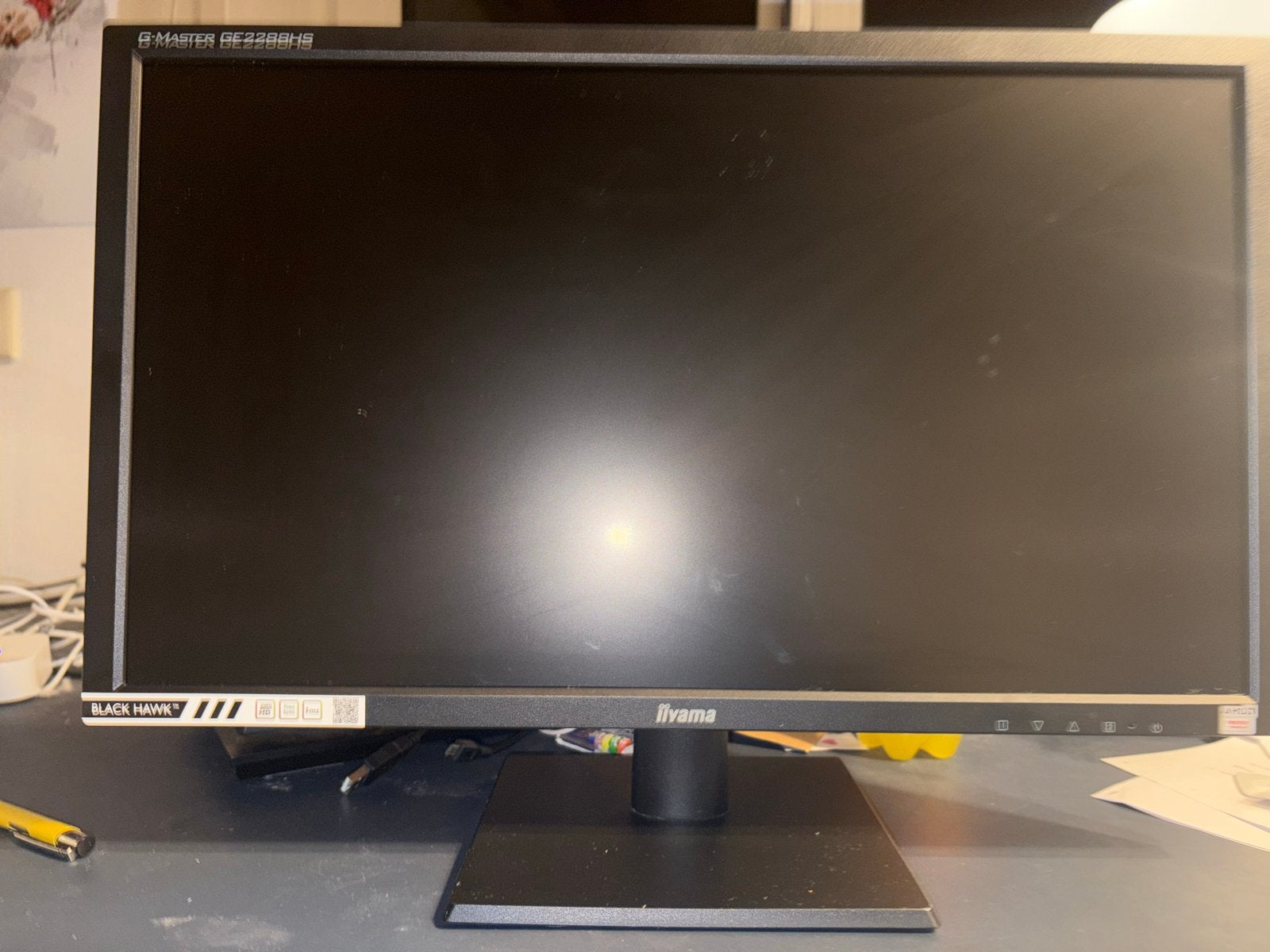 Iiyama G-Master GE2288HS Black Hawk Gaming Monitor, Gaming, Kantelbaar, Full HD, Ophalen of Verzenden