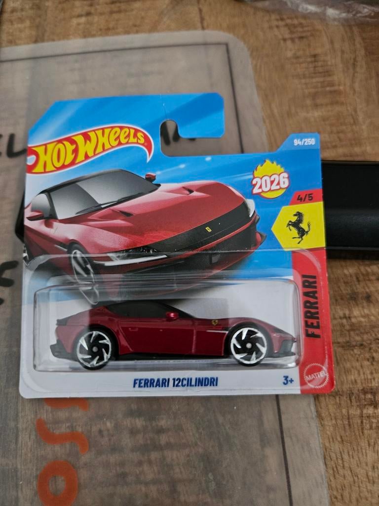 Hotwheels Ferrari 12cilindri nieuw, Ophalen of Verzenden, Nieuw, Auto