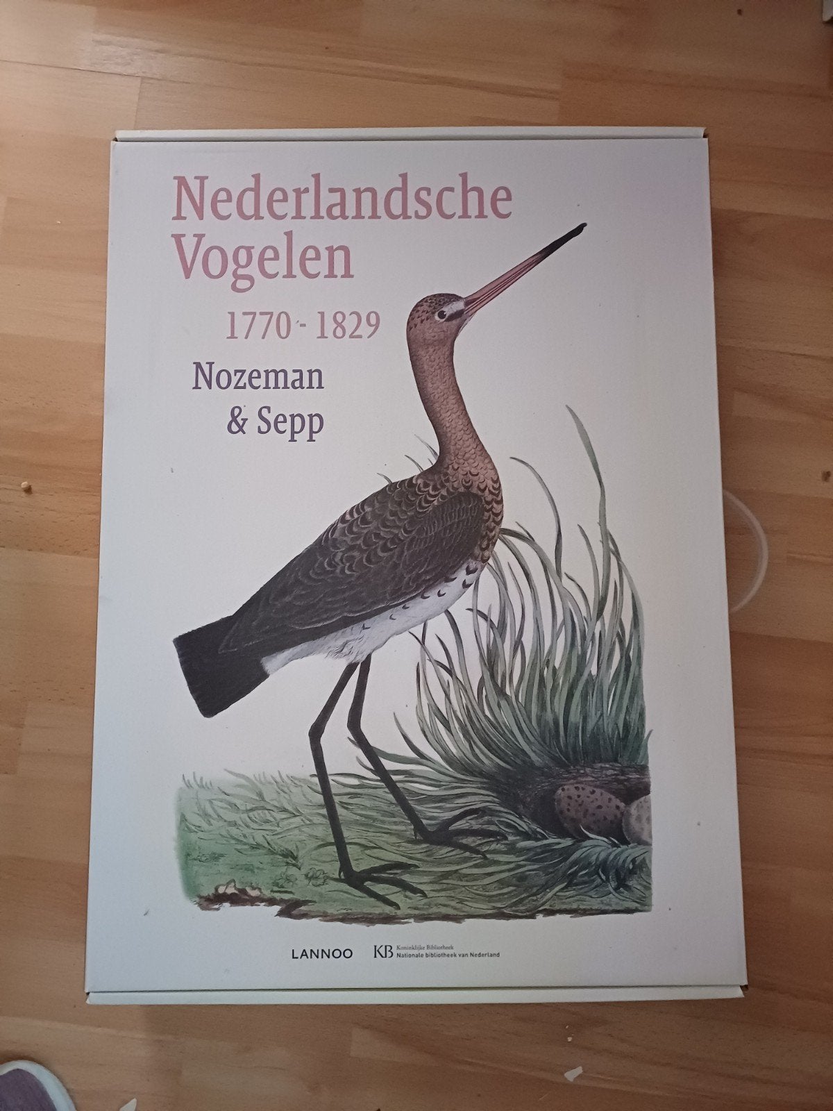Nederlandse Vogelen 1770- 1829.  XXL boek in koffer 2014, Ophalen, Zo goed als nieuw, Vogels, Nozeman en Sepp